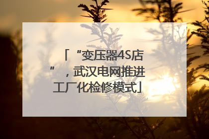 “变压器4S店”，武汉电网推进工厂化检修模式