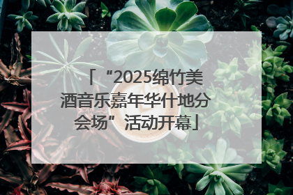 “2025绵竹美酒音乐嘉年华什地分会场”活动开幕