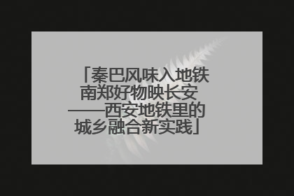 秦巴风味入地铁 南郑好物映长安——西安地铁里的城乡融合新实践
