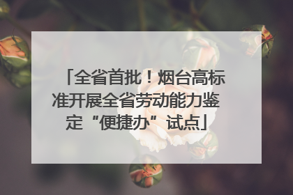全省首批！烟台高标准开展全省劳动能力鉴定“便捷办”试点