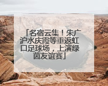 名宿云集！朱广沪水庆霞等重返虹口足球场，上演绿茵友谊赛