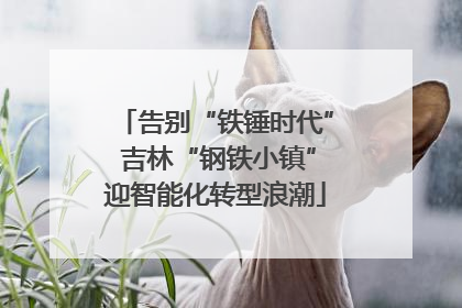 告别“铁锤时代” 吉林“钢铁小镇”迎智能化转型浪潮