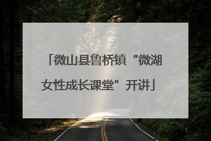 微山县鲁桥镇“微湖女性成长课堂”开讲
