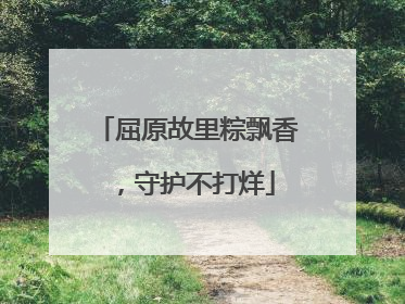 屈原故里粽飘香，守护不打烊