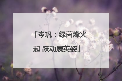 岑巩：绿茵烽火起 跃动展英姿