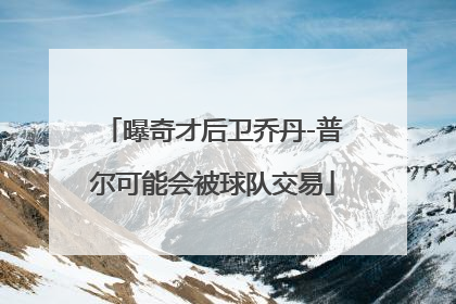 曝奇才后卫乔丹-普尔可能会被球队交易