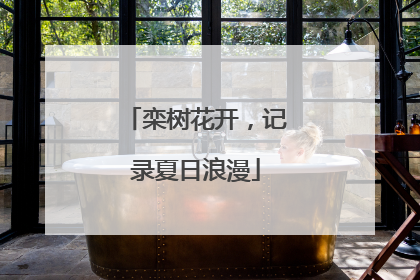 栾树花开，记录夏日浪漫