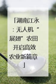 湖南江永：无人机“展翅”农田 开启高效农业新篇章