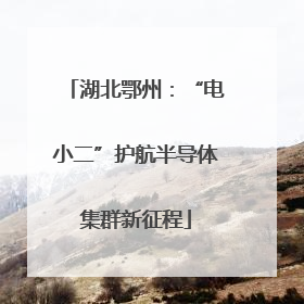 湖北鄂州：“电小二”护航半导体集群新征程
