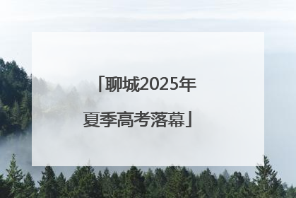 聊城2025年夏季高考落幕