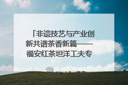 非遗技艺与产业创新共谱茶香新篇——福安红茶坦洋工夫专场推介会在京举办