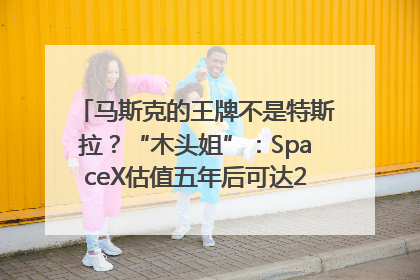 马斯克的王牌不是特斯拉？“木头姐”：SpaceX估值五年后可达2.5万亿美元！
