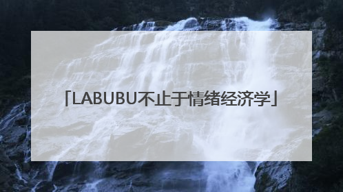 LABUBU不止于情绪经济学